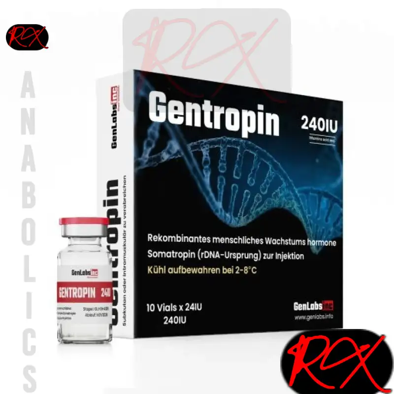 GENTROPIN (SOMATROPIN) 240IU HGH KIT– GENLABS