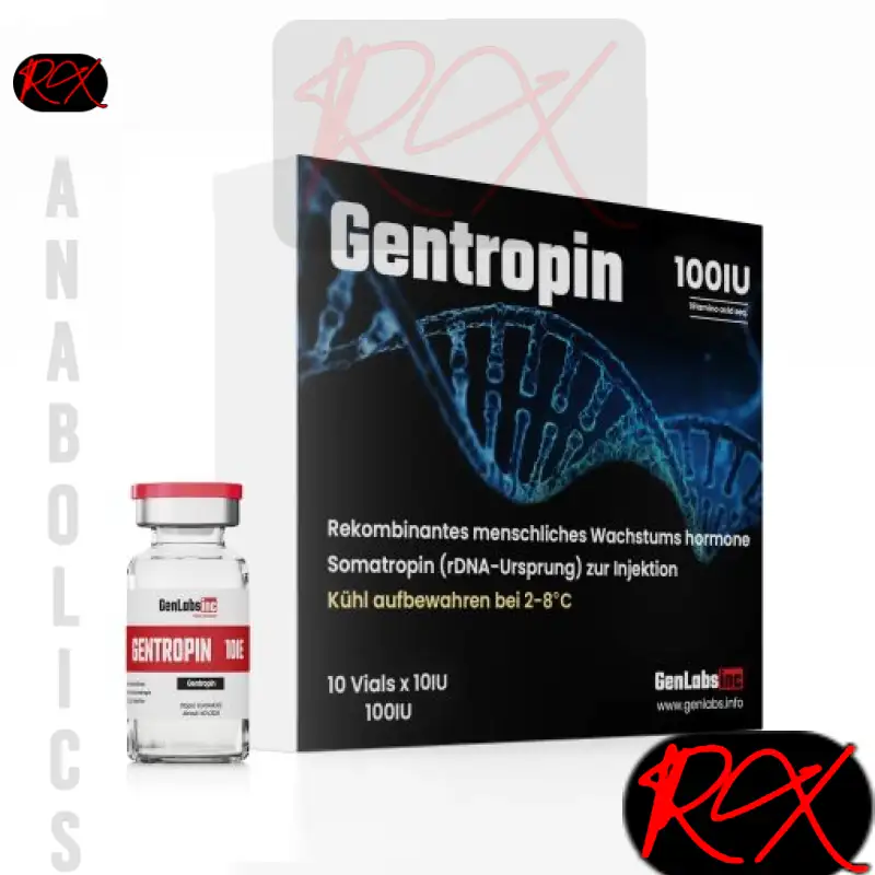 GENTROPIN (SOMATROPIN) 100IU HGH KIT– GENLABS