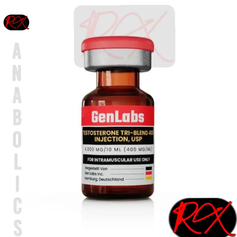 TEST 400 (TESTOSTERONE TRI BLEND) 400 MG / PER ML – GENLABS