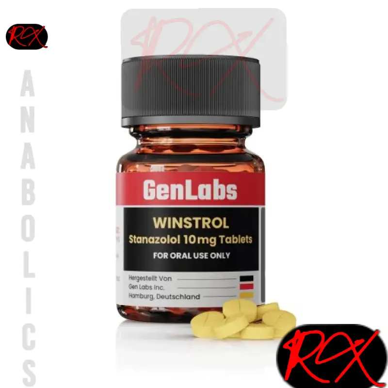 WINSTROL (STANOZOLOL) – 10MG / PER TAB – 100 TABLETS – GENLABS