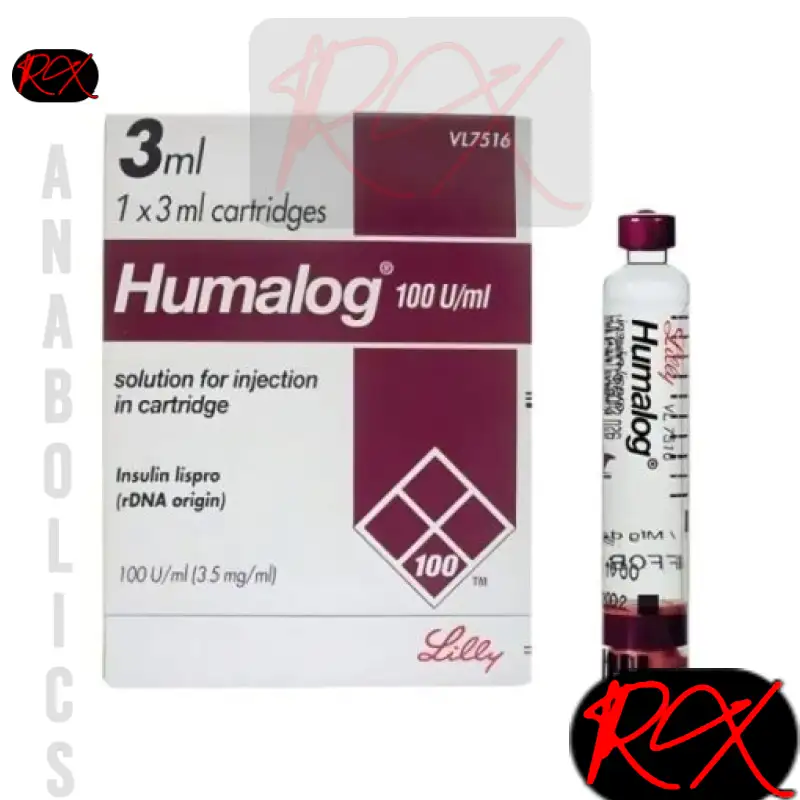 1 X HUMALOG 100IU REFILL CARTRIDGE 3ML