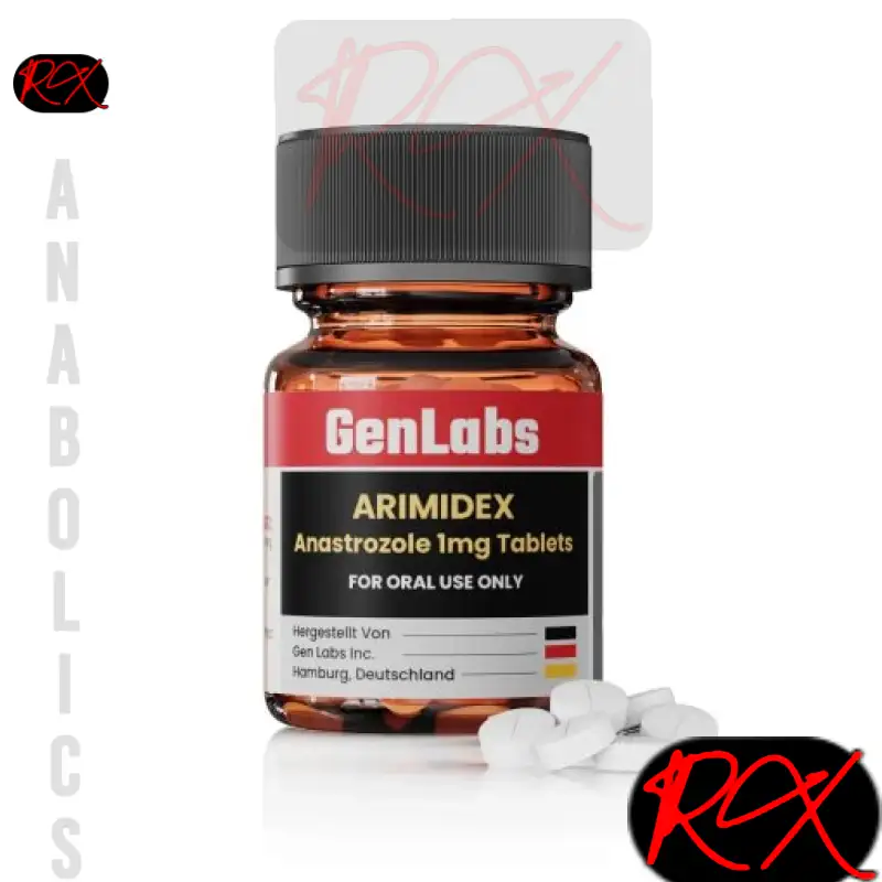 ARIMIDEX ANASTROZOLE 1 MG / PER TAB – 100 TABLETS – GENLABS