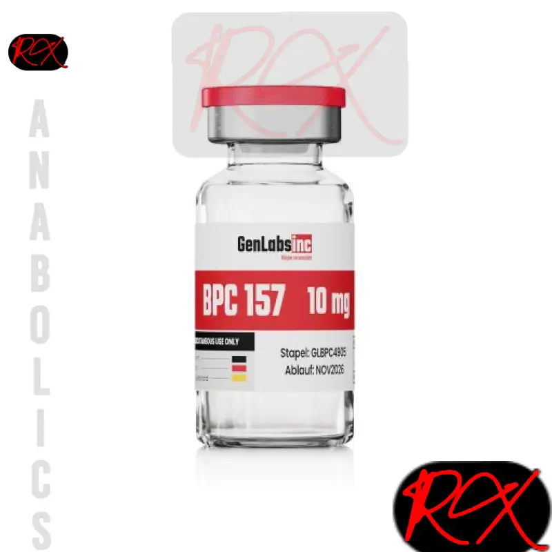 BPC 157 – 10MG/ VIAL (WITH BACTERIOSTATIC WATER)– GENLABS