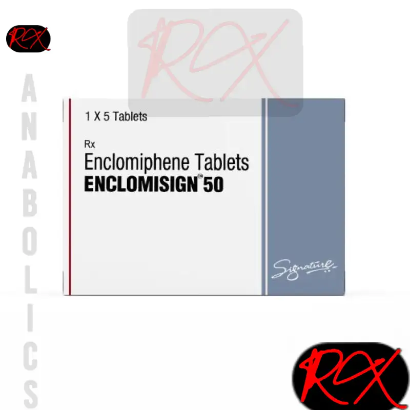 ENCLOMIPHENE 50MG TABLETS – HAB PHARMA