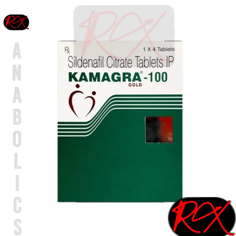 SILDENAFIL CITRATE 100 MG (GENERIC VIAGRA) – KAMAGRA GOLD [4 TABLETS PACK]