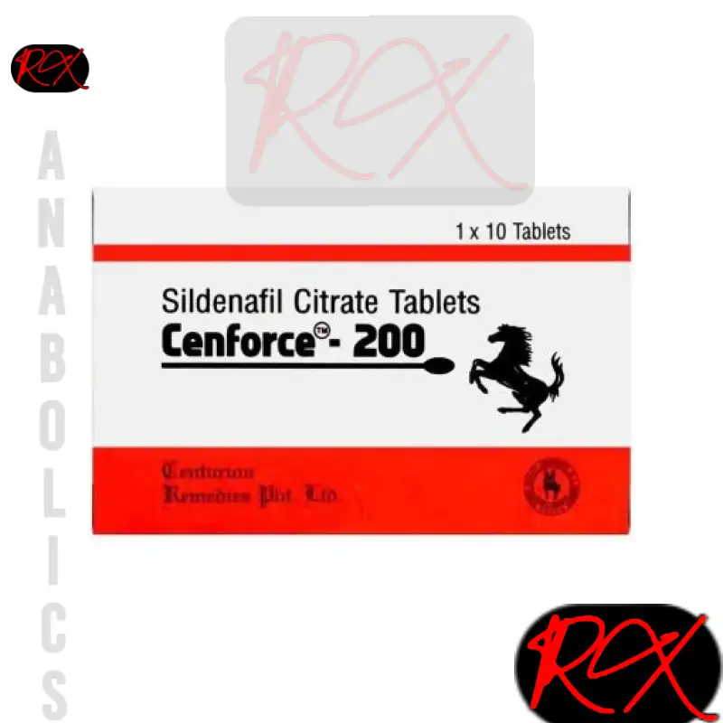 SILDENAFIL CITRATE 200MG (GENERIC VIAGRA) – CENFORCE [10 TABLETS]