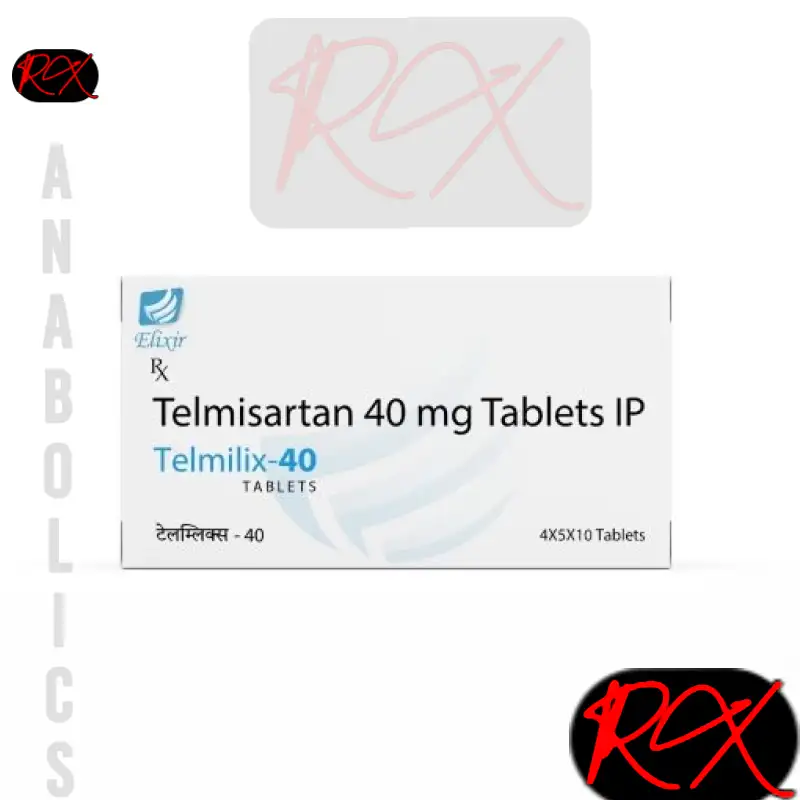 TELMISARTAN (TELMILIX) 40MG / PER TAB – ELIXIR LIFE CARE [10 TABLETS]