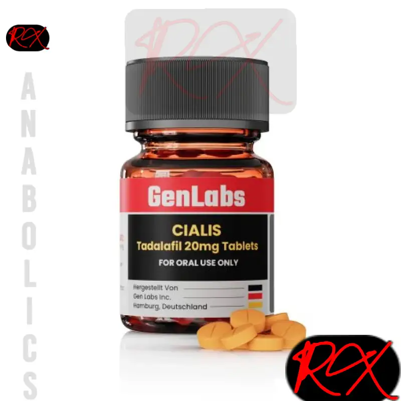 CIALIS ( TADALAFIL ) 20MG / PER TAB – [ 30 TABLETS ] – GENLABS