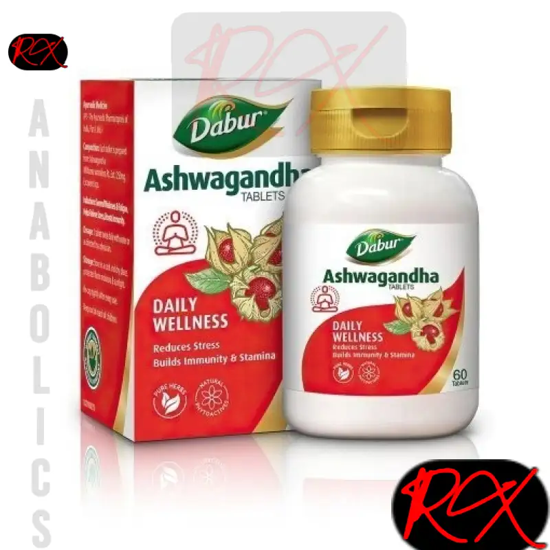 ASHWAGANDHA (ASHWAGANDHA ROOT EXTRACT) [60 TABLETS] – DABUR