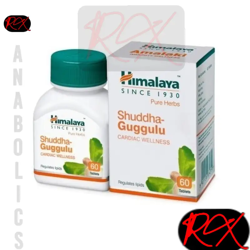 GUGGUL – (CARDIAC WELLNESS) – SHUDDHA GUGGULU – 60 PURE HERBAL TABLETS – HIMALAYA