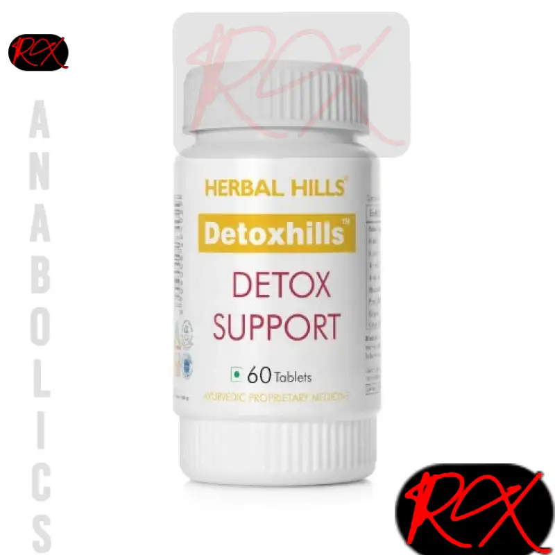 DETOXHILLS ( AVURVEDIC PROPRIETARY MEDICINE ) – DETOX SUPPORT 60 TABLETS BOTTLE – HERBAL HILLS