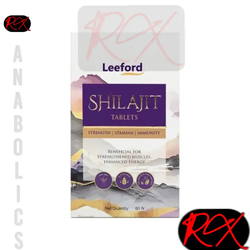 SHILAJIT ( 100% NATURAL SHILAJIT ) – 60 TABLETS – LEEFORD