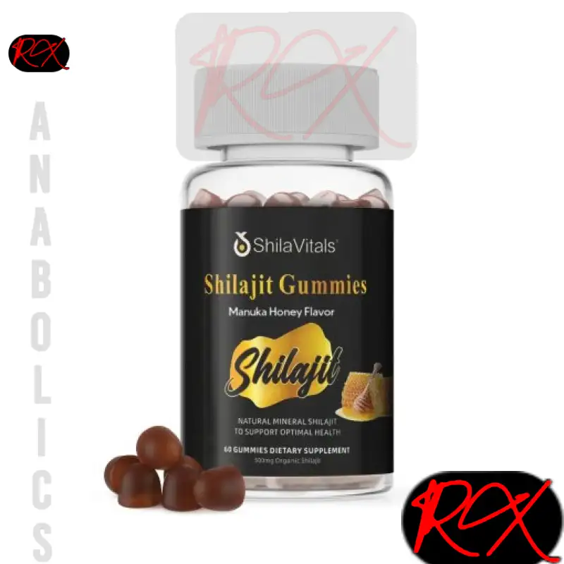 Write a detailed product description on SHILAJIT GUMMIES ( 500MG ORGANIC SHILAJIT ) [60 GUMMIES – MANUKA HONEY FLAVOR – SHILAVITALS