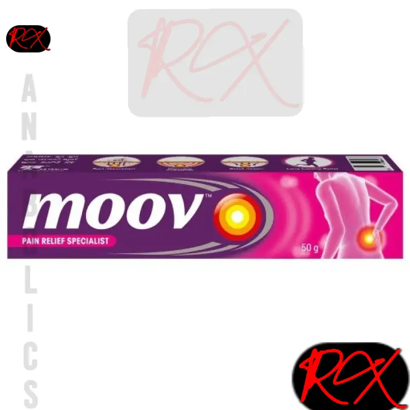 MOOV PAIN RELIEF SPECIALIST – 50G TUBE (RECKITT BENCKISER)