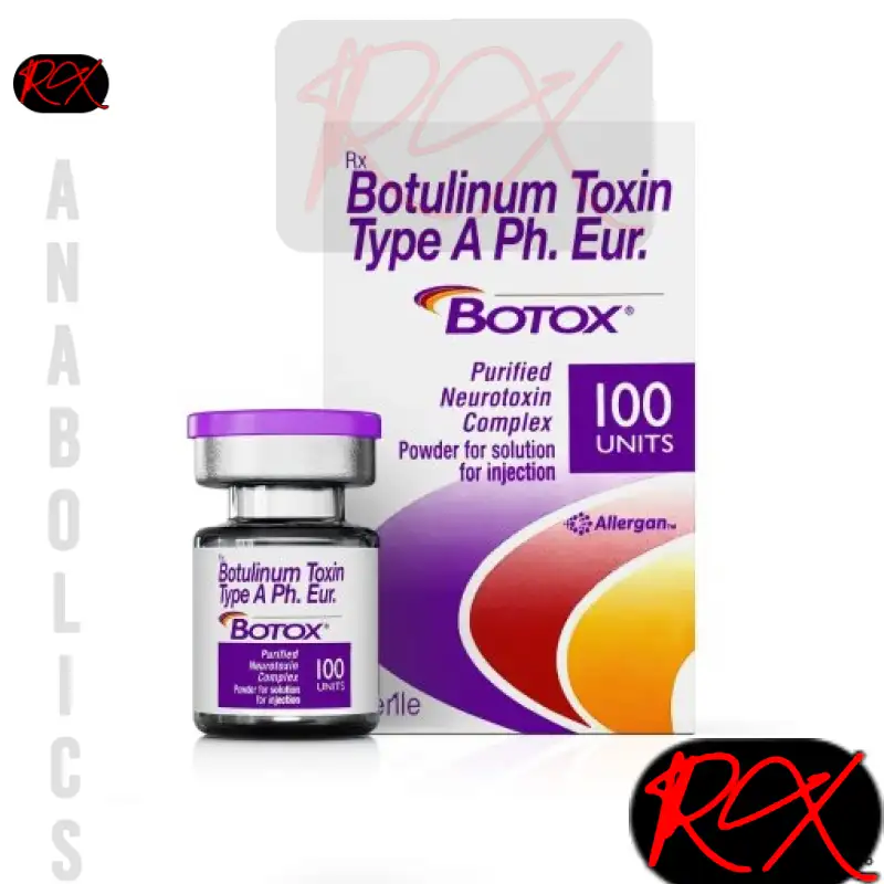 BOTULINUM TOXIN TYPE A PH. EUR. – BOTOX 100UNITS – ALLERGAN HEALTHCARE