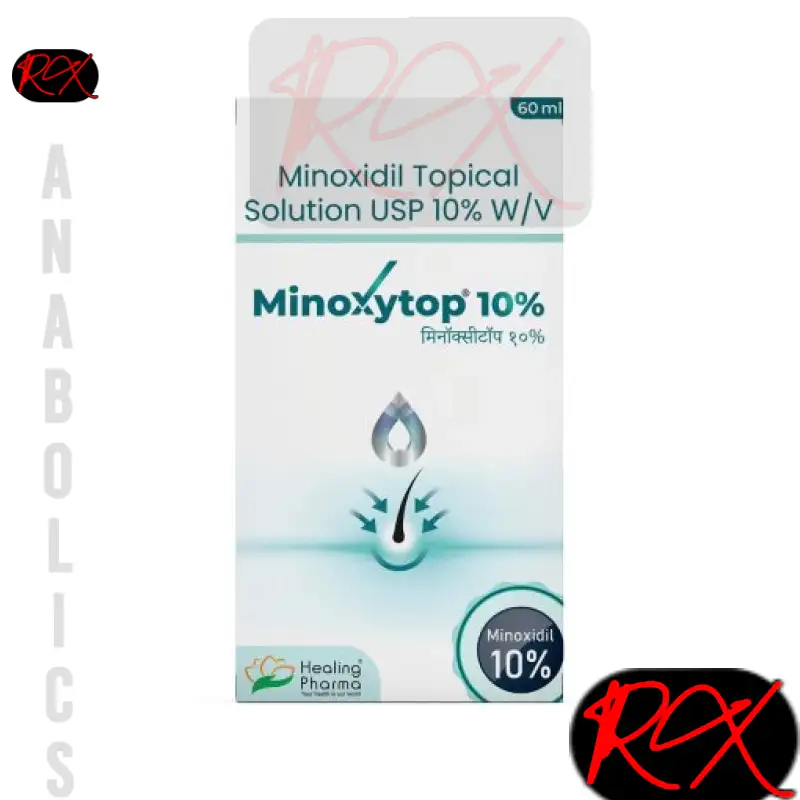 MINOXYTOP 10% (MINOXIDIL) [60ML BOTTLE ] HEALING PHARMA