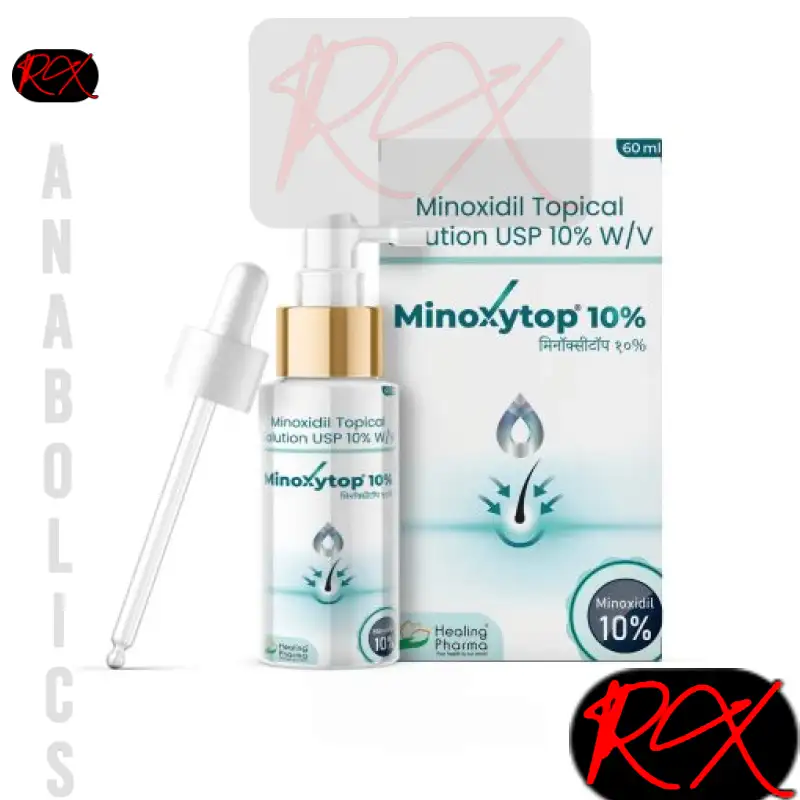 MINOXYTOP 10% (MINOXIDIL) [60ML BOTTLE ] HEALING PHARMA