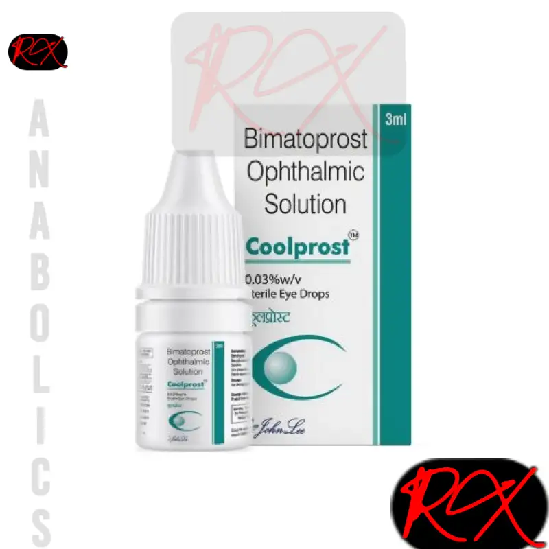 BIMATOPROST OPHTHALMIC SOLUTION ( 3ML STERILE EYE DROPS ) – COOLPROST